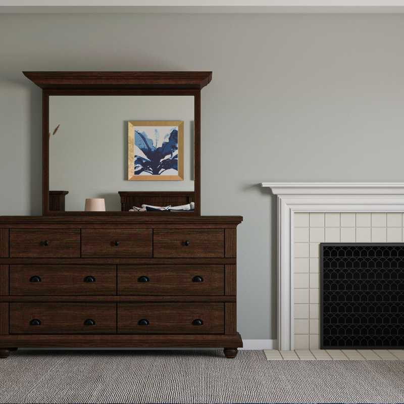 Farmhouse Bedroom Design by Havenly Interior Designer Julija