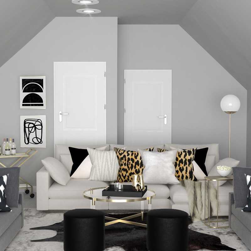 Modern, Glam Bedroom Design by Havenly Interior Designer Hannah