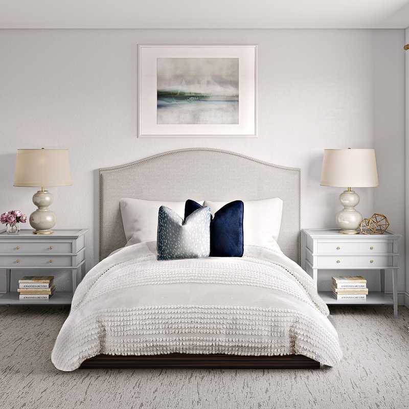 Transitional Bedroom Design by Havenly Interior Designer Camille