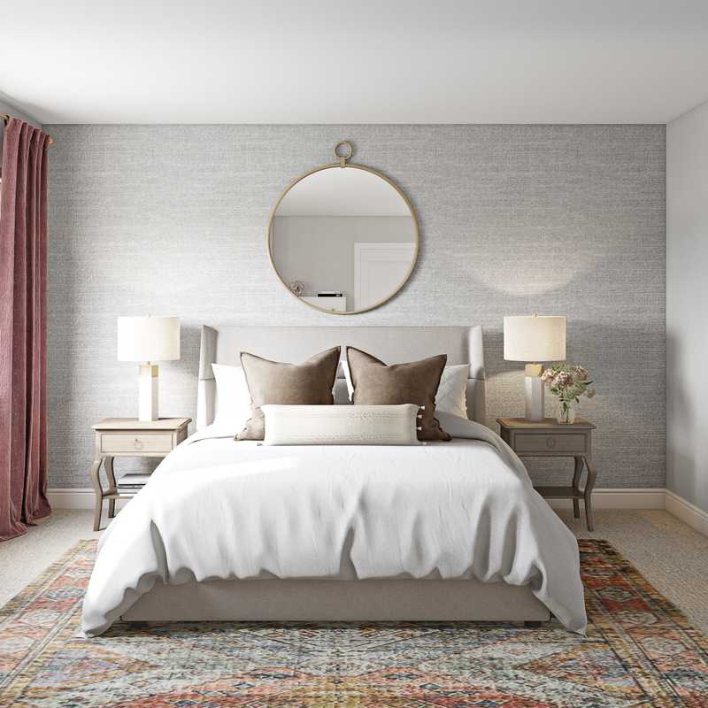 Eclectic, Bohemian Bedroom Design by Havenly Interior Designer Kelcy