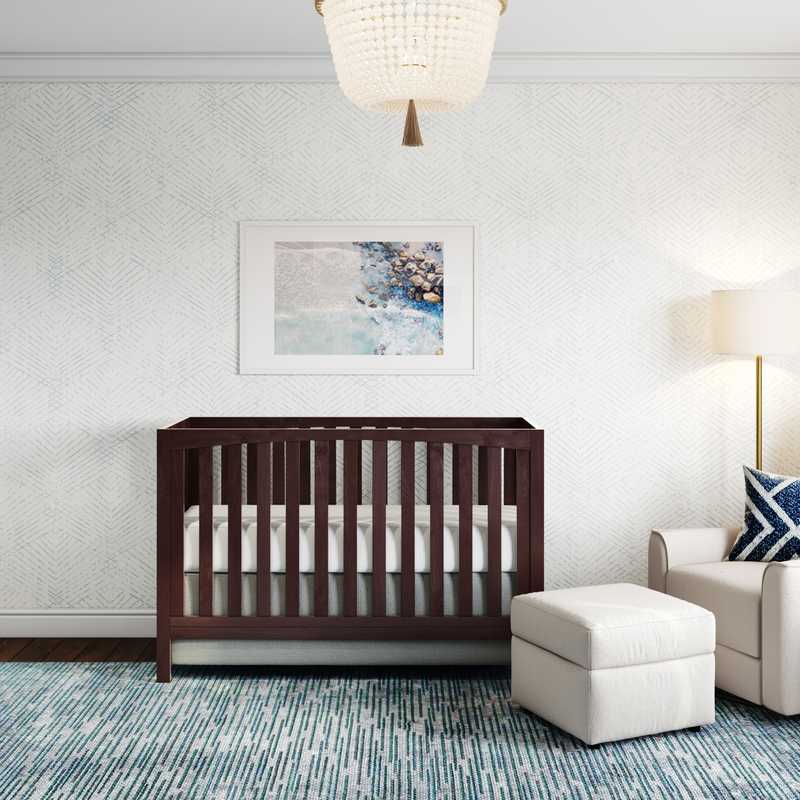 Coastal Nursery Design by Havenly Interior Designer Kristine