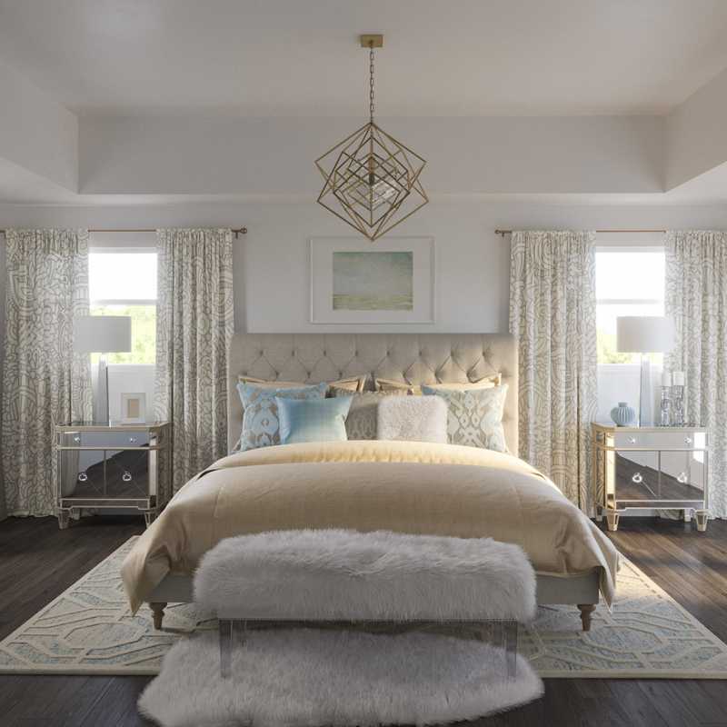 Classic, Transitional Bedroom Design by Havenly Interior Designer Jill