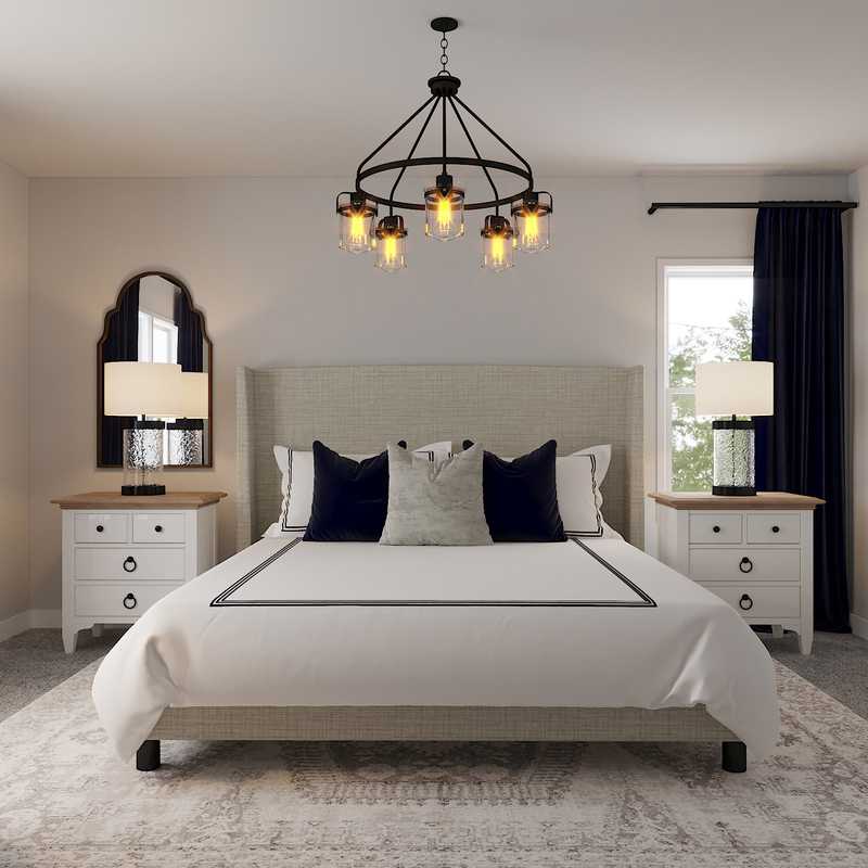 Classic, Transitional Bedroom Design by Havenly Interior Designer Paige