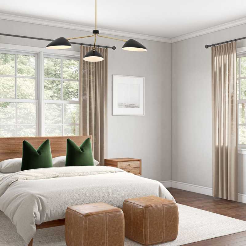 Modern, Midcentury Modern, Scandinavian Bedroom Design by Havenly Interior Designer Tasha