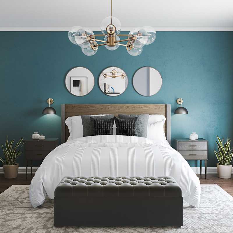 Eclectic, Bohemian Bedroom Design by Havenly Interior Designer Sofia