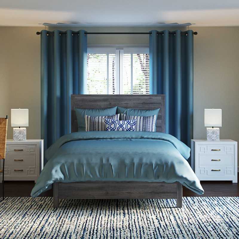 Classic, Coastal Bedroom Design by Havenly Interior Designer Ariel