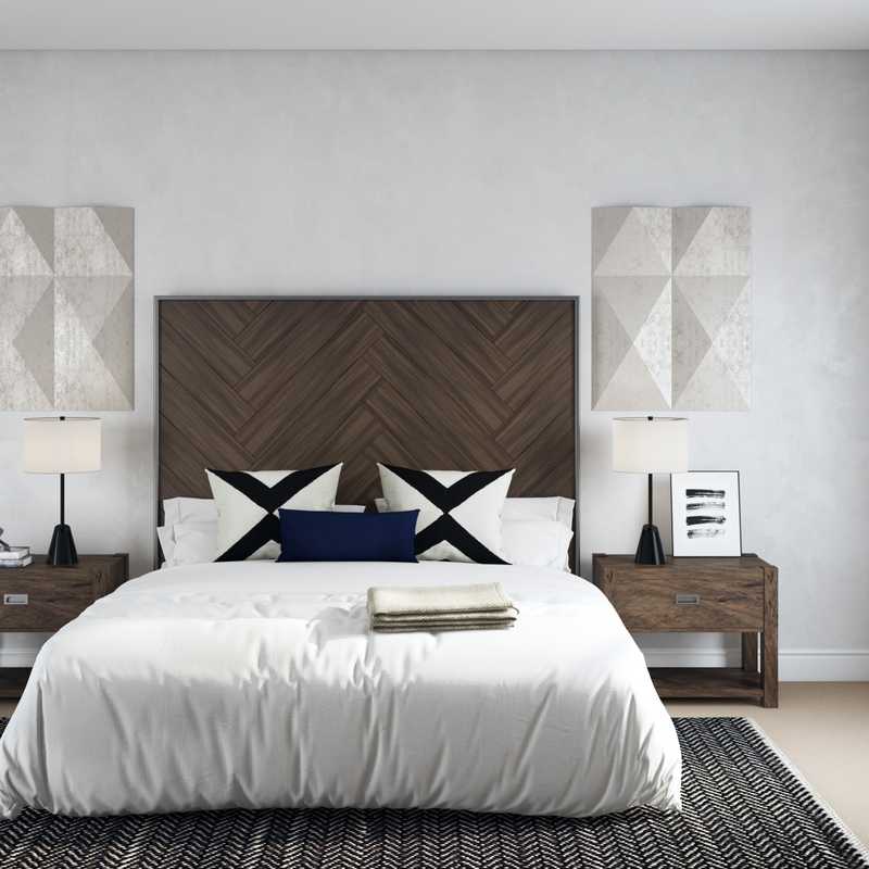 Modern, Industrial Bedroom Design by Havenly Interior Designer Sydney