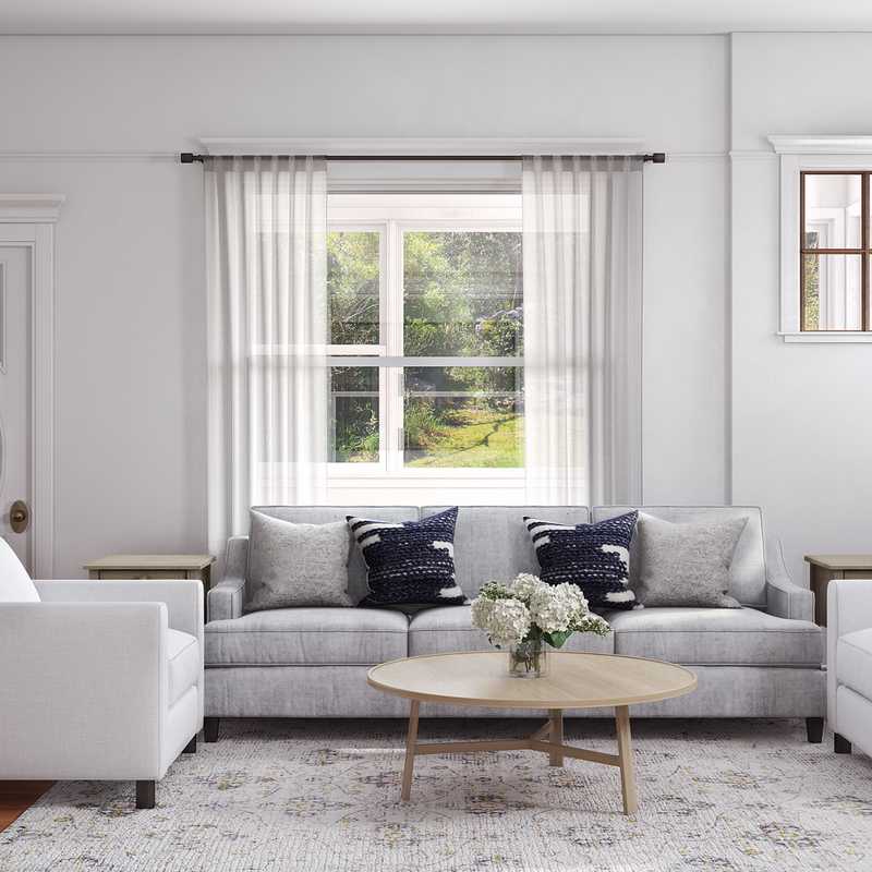 Classic Living Room Design by Havenly Interior Designer Shauna