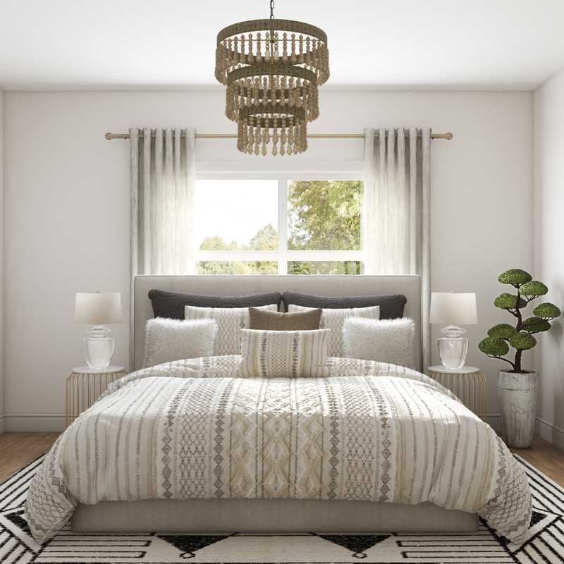 Eclectic, Bohemian Bedroom Design by Havenly Interior Designer Megan