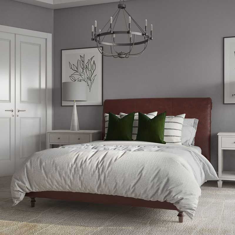 Modern Bedroom Design by Havenly Interior Designer Anna