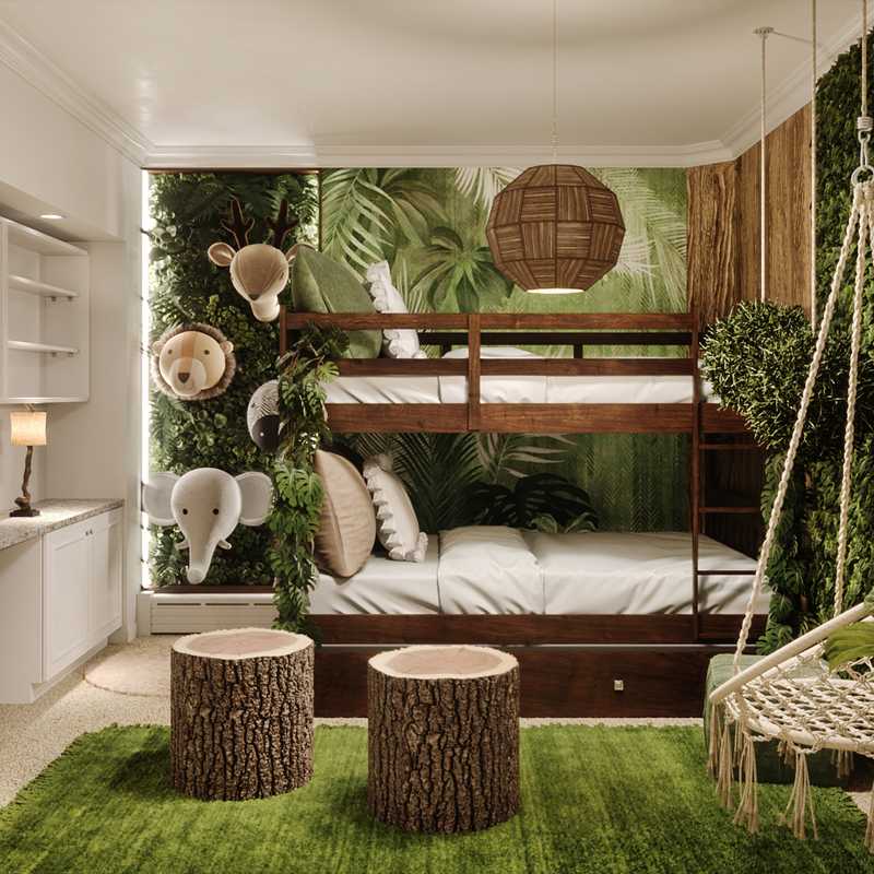 Bohemian Bedroom Design by Havenly Interior Designer Aishwarya