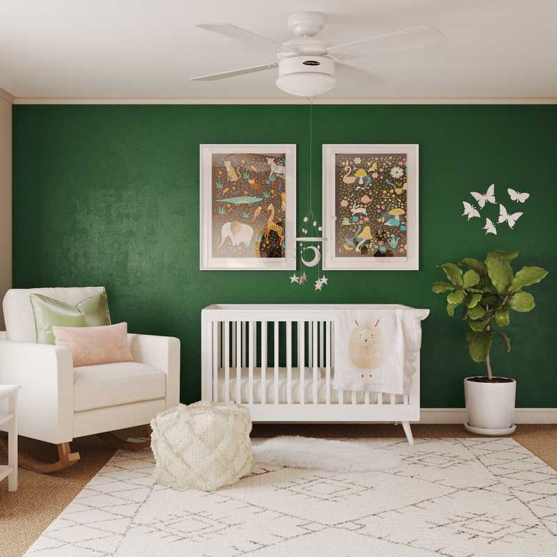 Contemporary, Modern, Eclectic, Global Nursery Design by Havenly Interior Designer Arissa