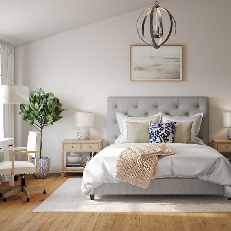 Coastal Bedroom Design by Havenly Interior Designer Ellis