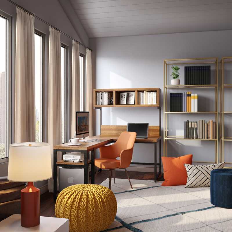 Eclectic, Industrial Office Design by Havenly Interior Designer Sydney