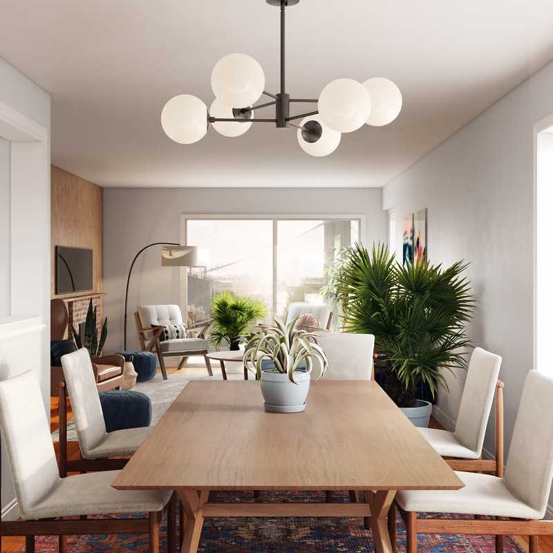 Midcentury Modern Dining Room Design by Havenly Interior Designer Sydney