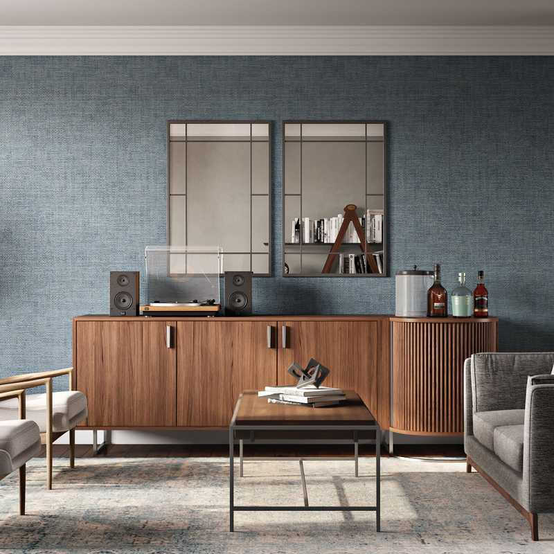 Modern, Farmhouse Living Room Design by Havenly Interior Designer Sydney