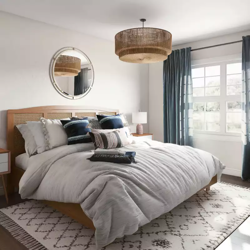 Modern, Coastal Bedroom Design by Havenly Interior Designer Sydney