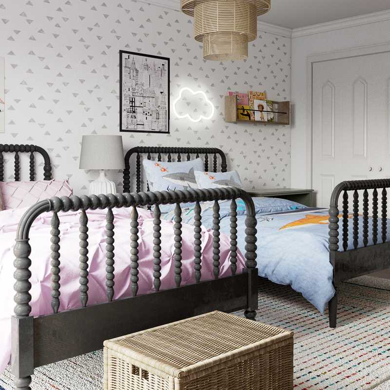 Eclectic Bedroom Design by Havenly Interior Designer Marty