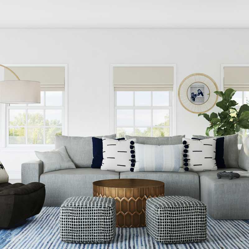 Modern, Coastal, Rustic, Midcentury Modern Not Sure Yet Design by Havenly Interior Designer Taylor