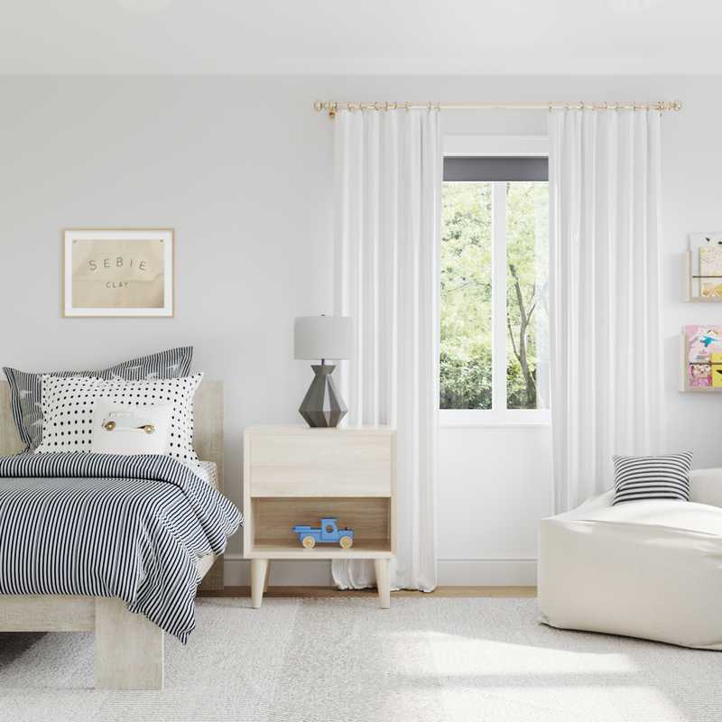Minimal, Scandinavian Bedroom Design by Havenly Interior Designer Nicole