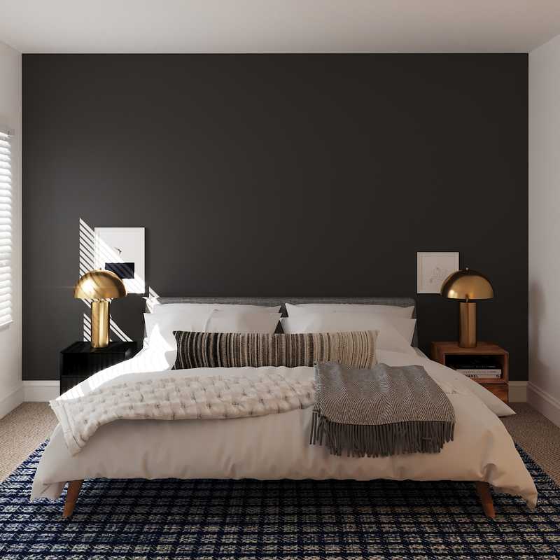 Modern, Midcentury Modern, Scandinavian Bedroom Design by Havenly Interior Designer Viviana