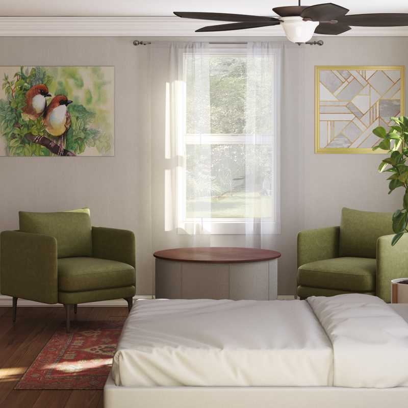 Contemporary Bedroom Design by Havenly Interior Designer Haley