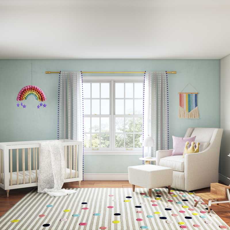 Contemporary Nursery Design by Havenly Interior Designer Sandra