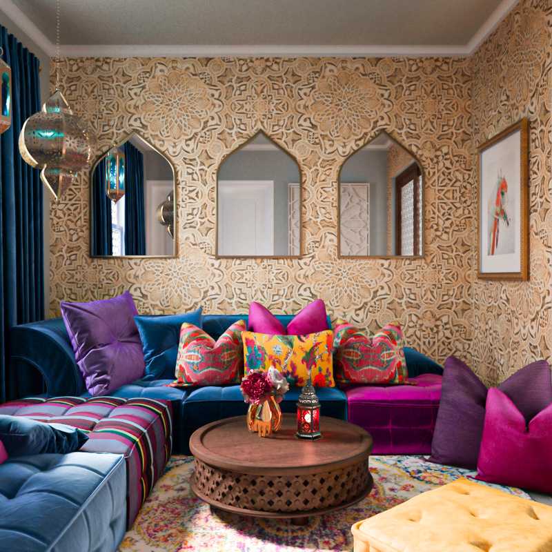 Eclectic, Global Other Design by Havenly Interior Designer Karen