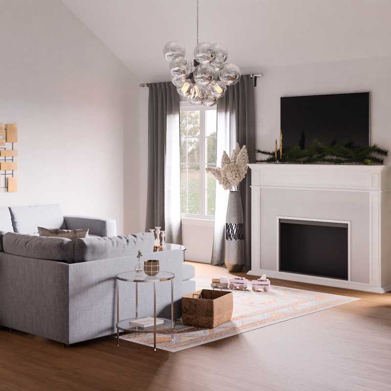 Living Room Design by Havenly Interior Designer Regina