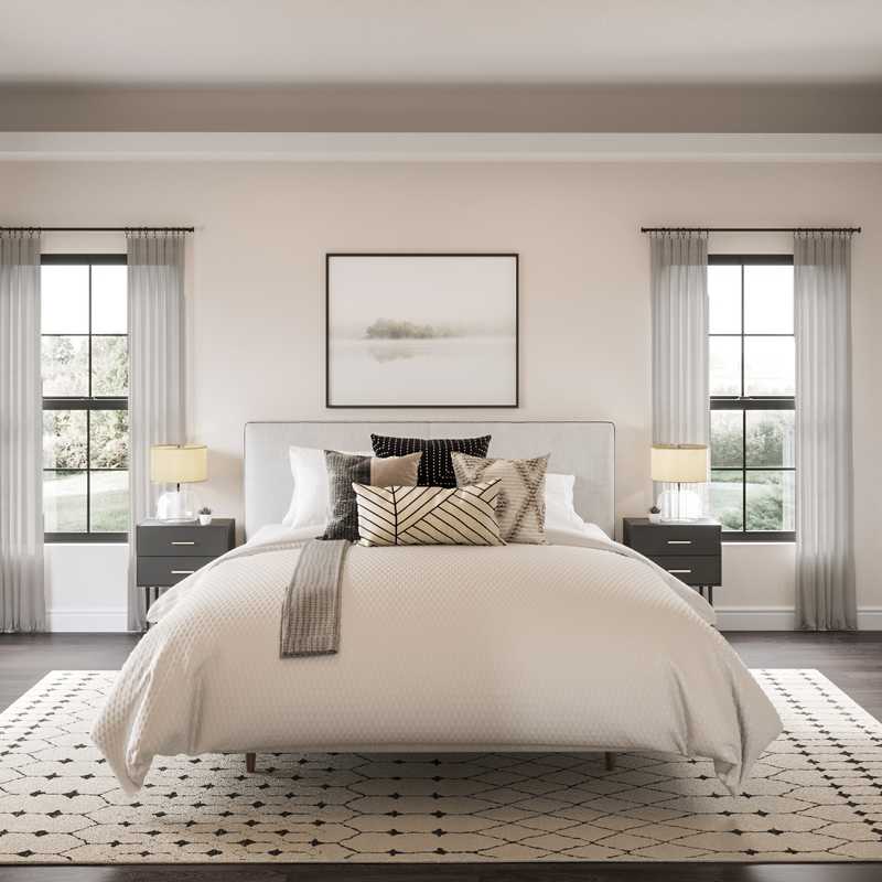 Modern, Scandinavian Bedroom Design by Havenly Interior Designer Nicole