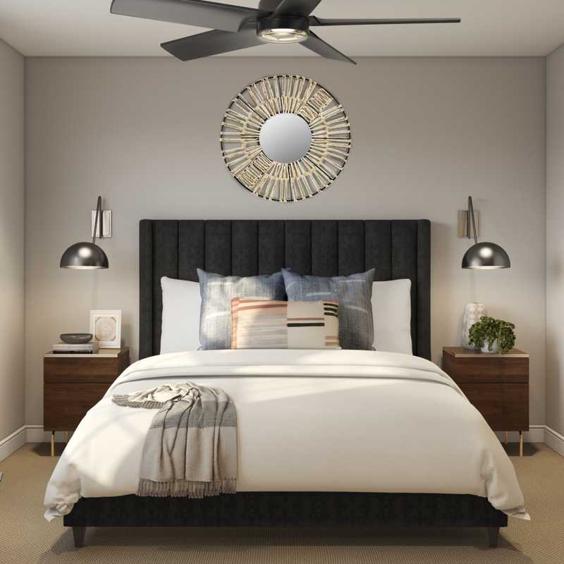 Modern Bedroom Design by Havenly Interior Designer Maria