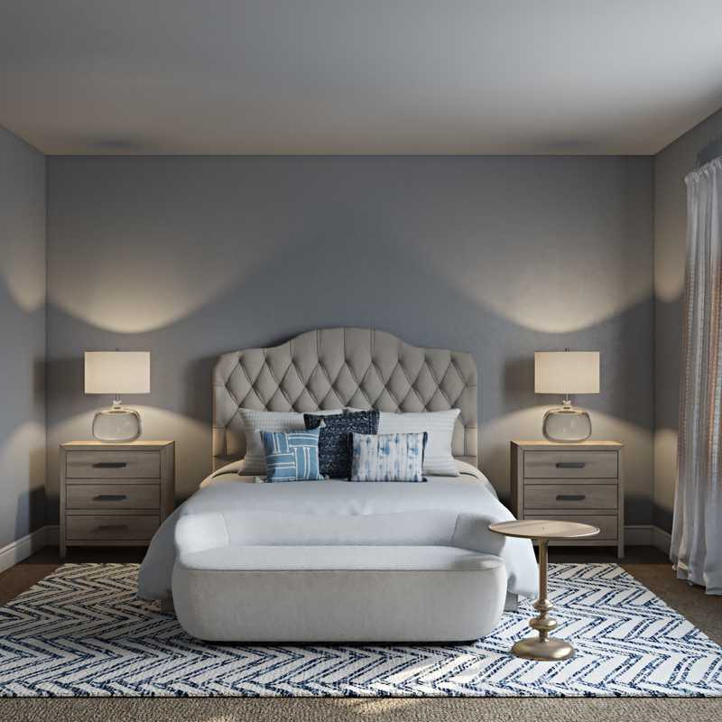 Classic, Bohemian, Coastal, Traditional, Transitional Bedroom Design by Havenly Interior Designer Natalie