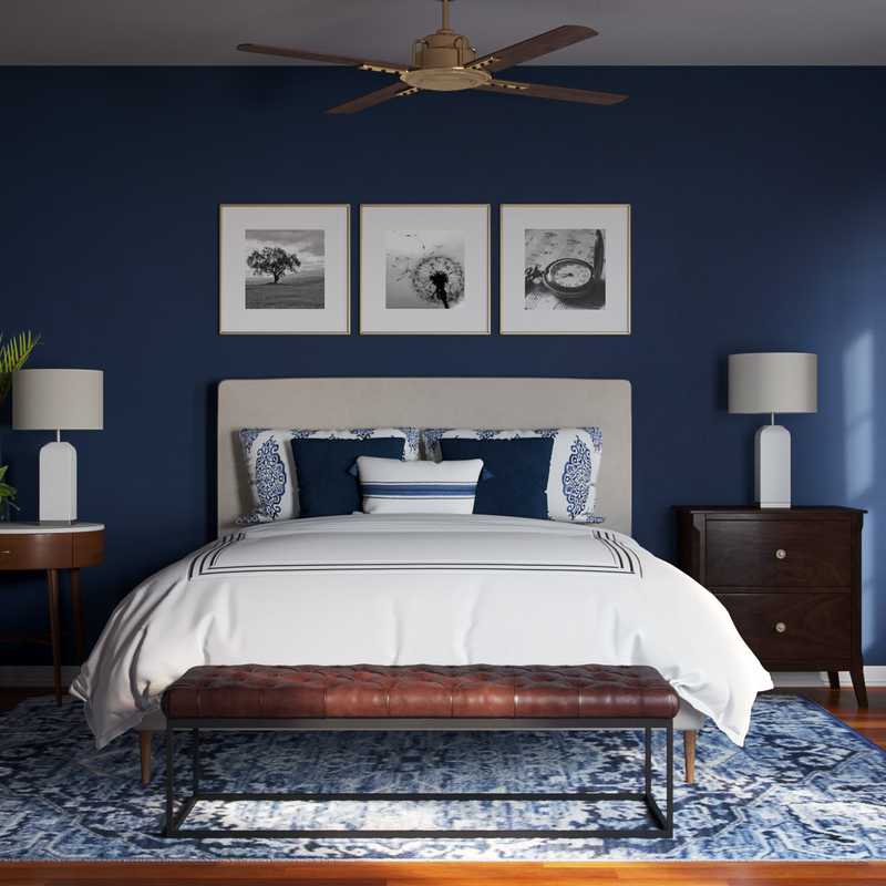 Glam, Transitional Bedroom by Brittney | Havenly