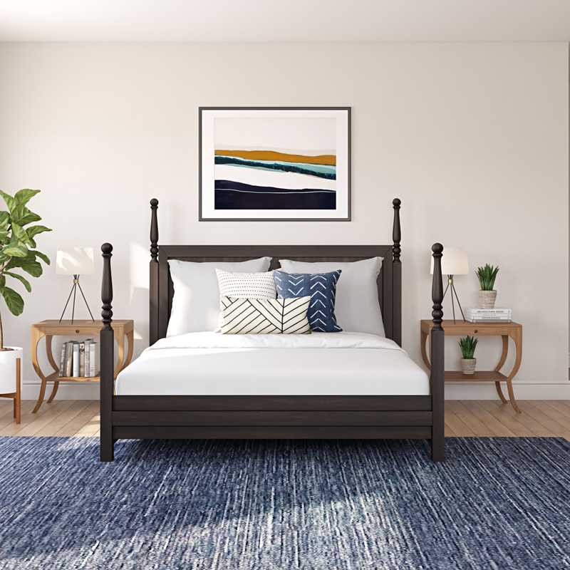 Bohemian Bedroom Design by Havenly Interior Designer Julie