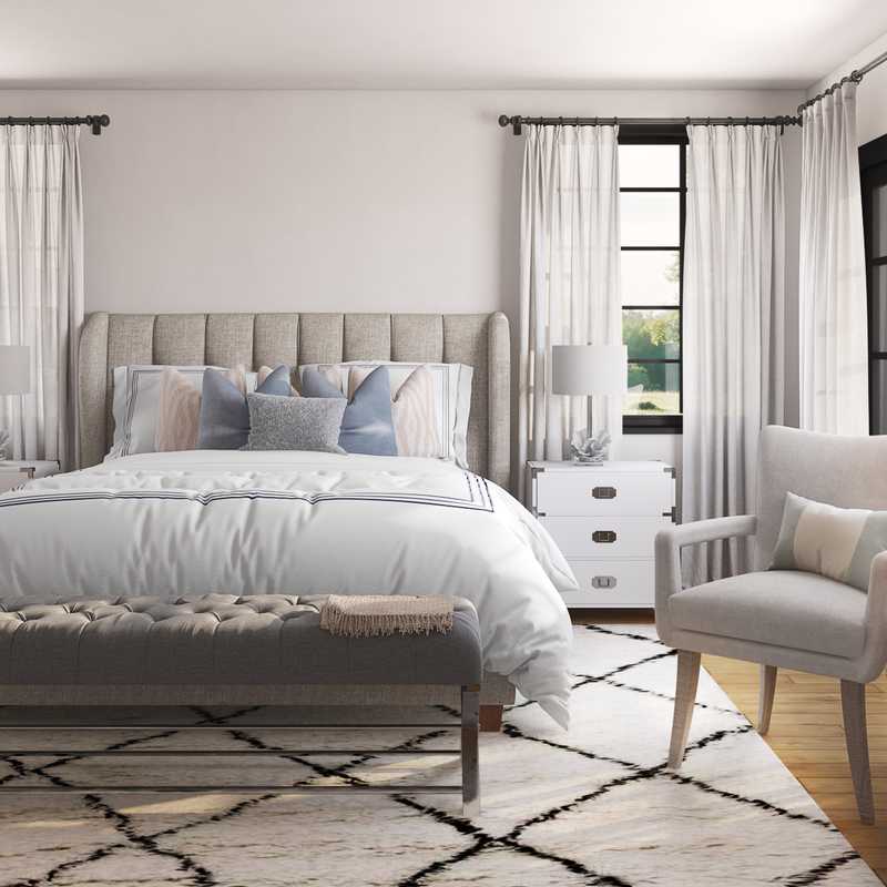 Modern, Classic Bedroom Design by Havenly Interior Designer Chelsea
