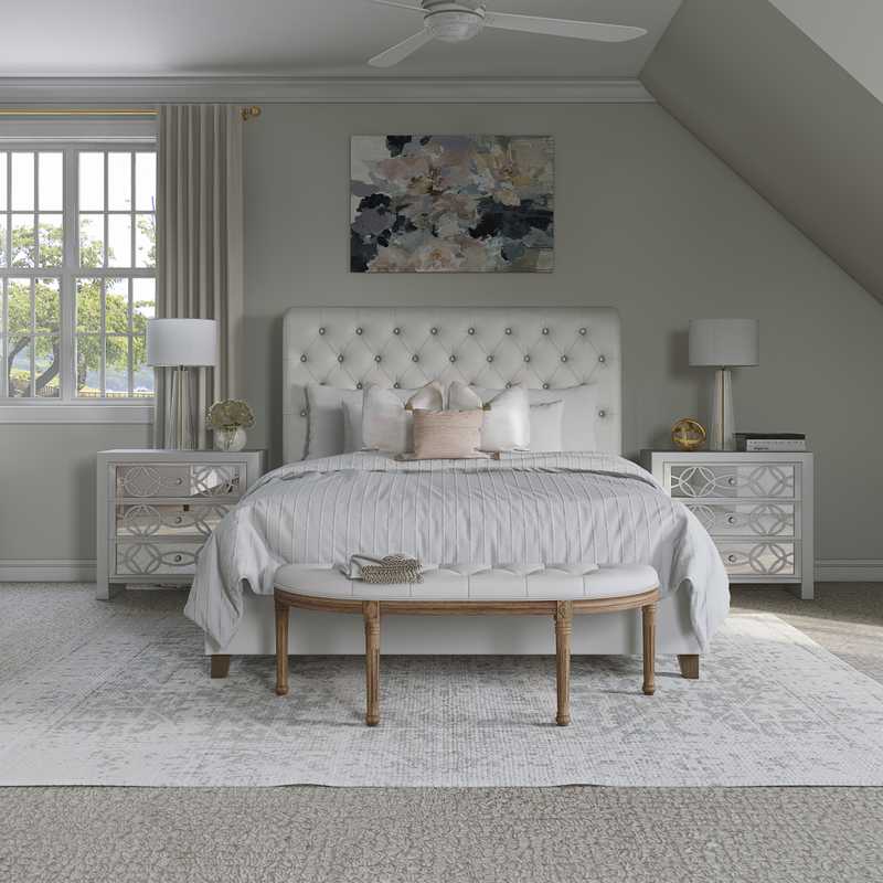 Contemporary, Modern Bedroom Design by Havenly Interior Designer Laura