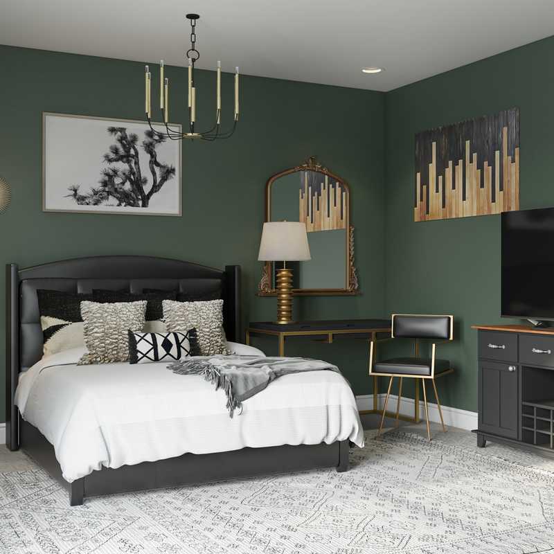 Bohemian Bedroom Design by Havenly Interior Designer Haley