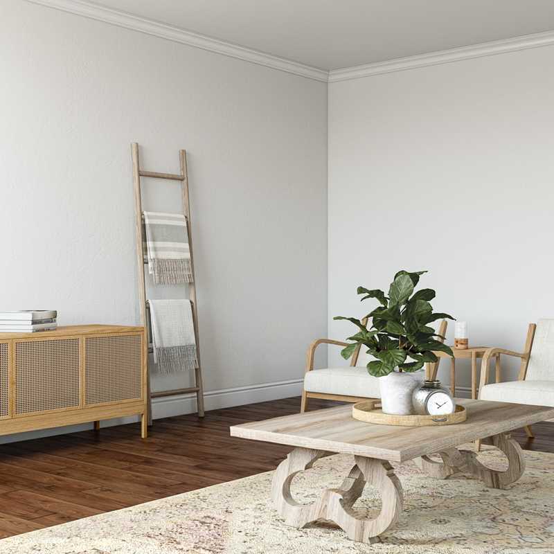 Scandinavian Living Room Design by Havenly Interior Designer Abbey