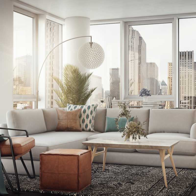 Living Room Design by Havenly Interior Designer Rania