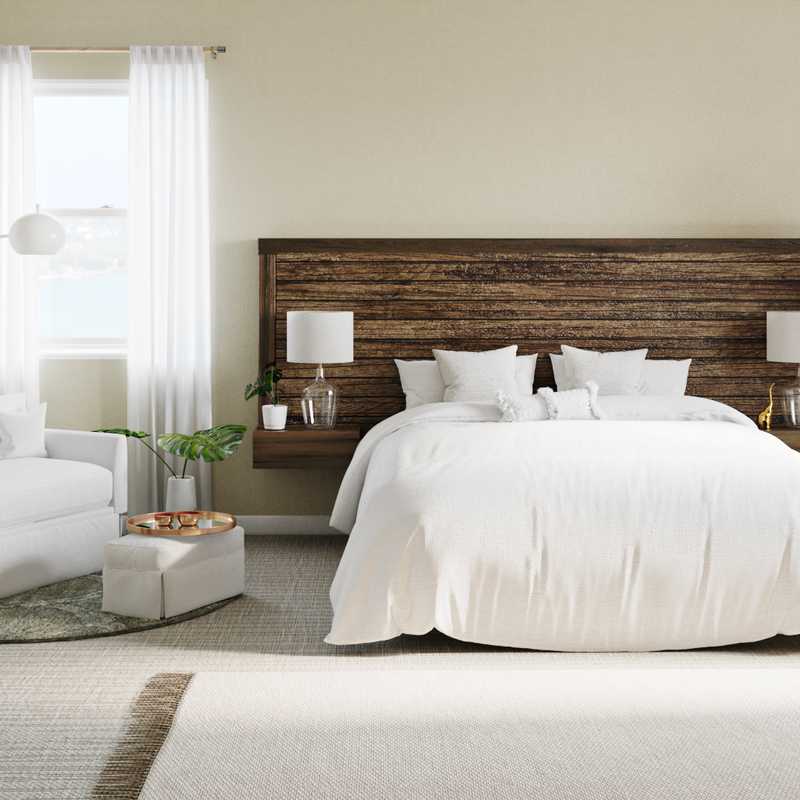 Modern, Classic Contemporary Bedroom Design by Havenly Interior Designer Carla