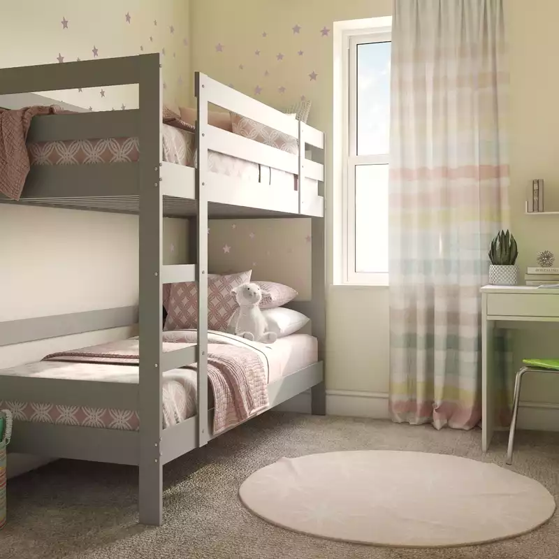 Glam, Preppy Bedroom Design by Havenly Interior Designer Sydney