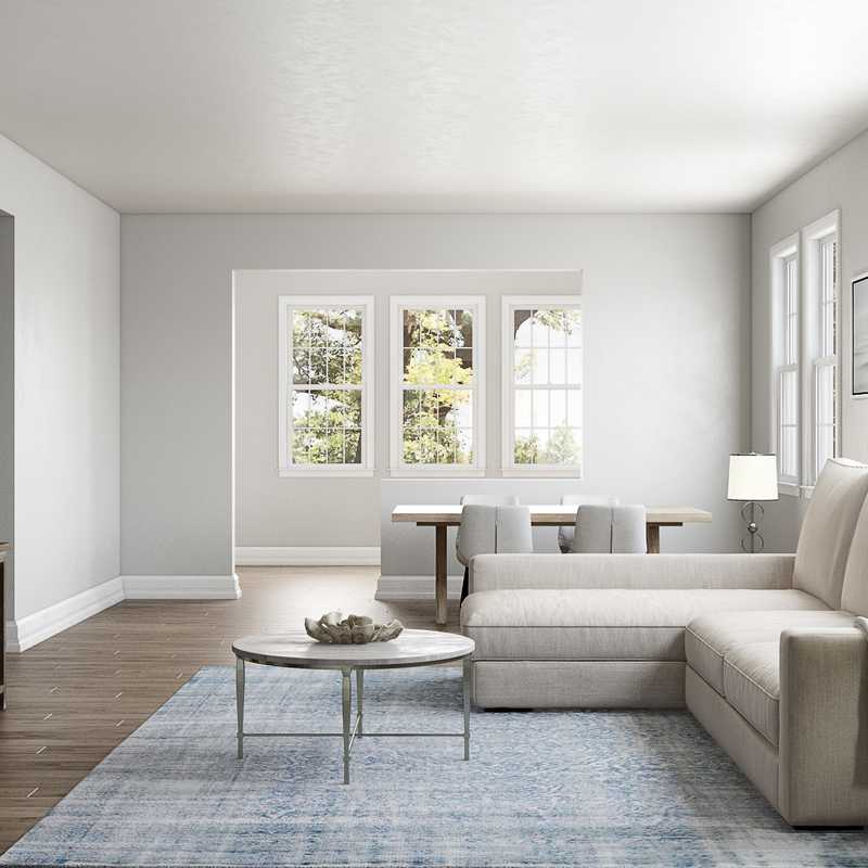 Modern, Traditional, Transitional Living Room Design by Havenly Interior Designer Erin