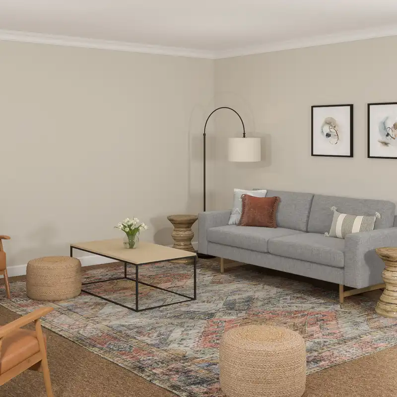 Modern, Midcentury Modern, Scandinavian Living Room Design by Havenly Interior Designer Sydney