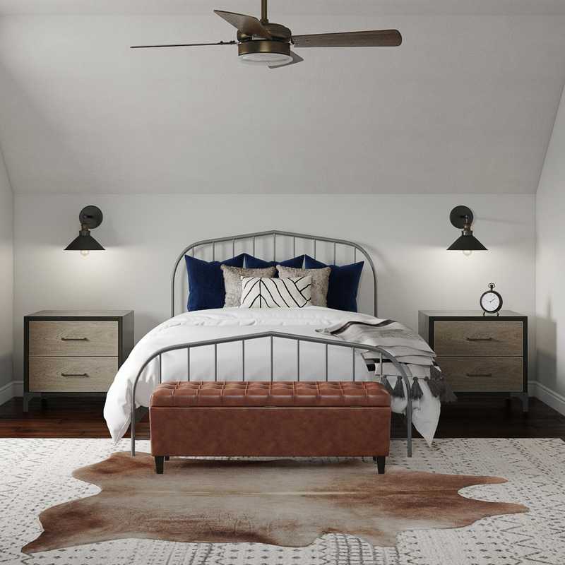 Bohemian Bedroom Design by Havenly Interior Designer Chelsea