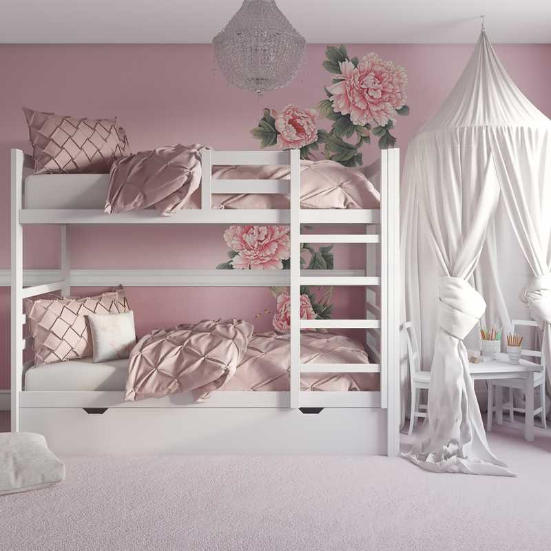 Classic, Glam Bedroom Design by Havenly Interior Designer Jenna