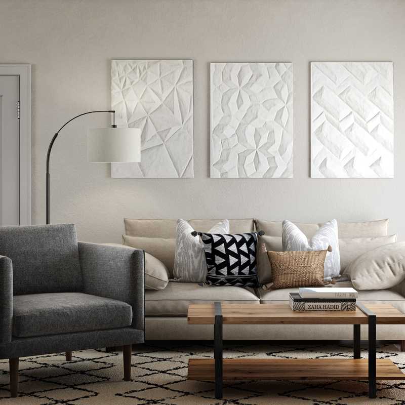Modern, Traditional, Rustic Living Room Design by Havenly Interior Designer Alicia