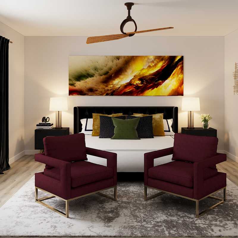 Contemporary, Modern, Scandinavian Bedroom Design by Havenly Interior Designer Danielle