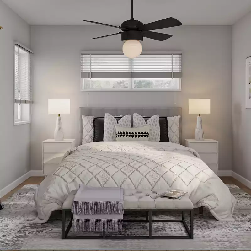Classic, Glam Bedroom Design by Havenly Interior Designer Austin