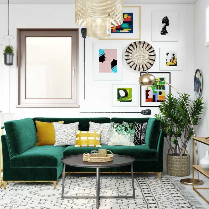 Modern, Bohemian, Glam Not Sure Yet Design by Havenly Interior Designer Shameika
