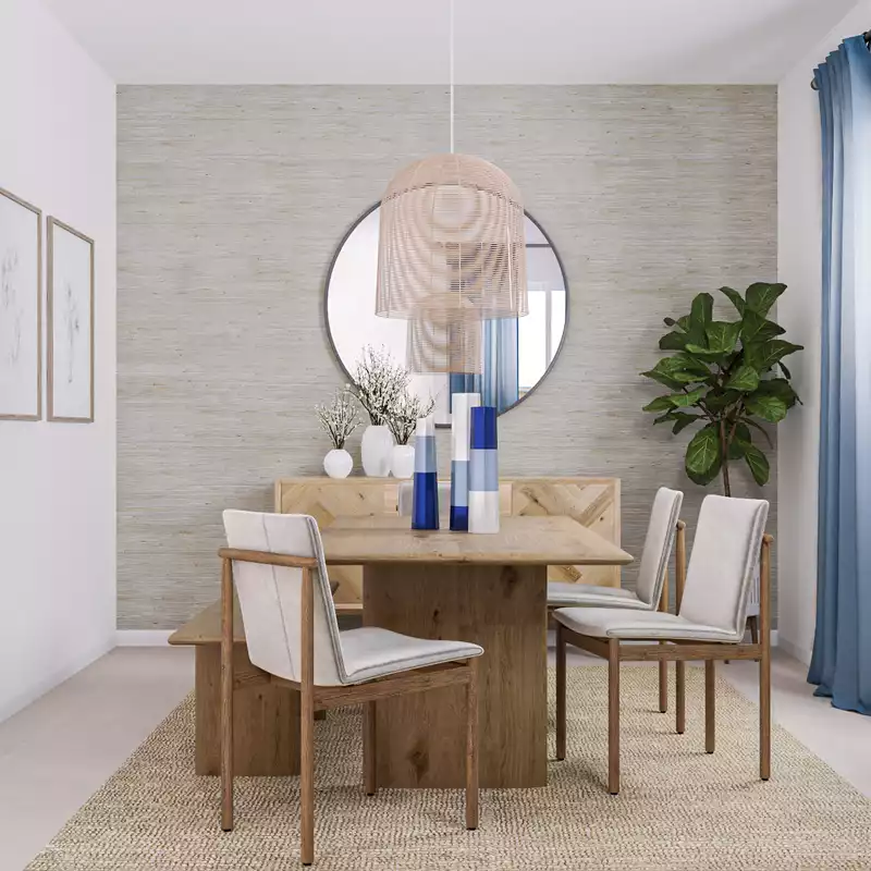 Midcentury Modern Dining Room Design by Havenly Interior Designer Marty